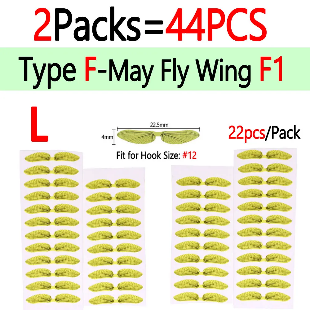 44pcs Type F1 L
