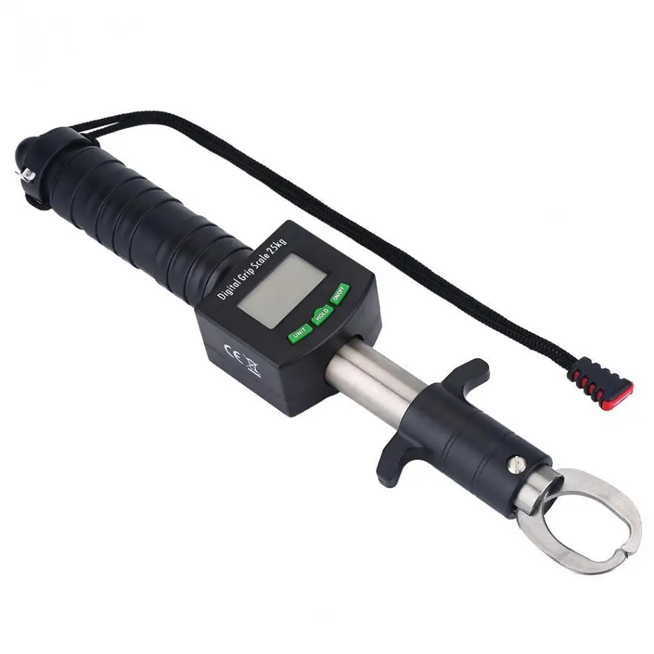 Pinza de pesca portátil, herramienta de agarre, controlador de pescado, alicates de pesca, accesorios con báscula electrónica de 25Kg - imagen 4