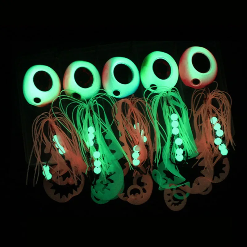 YBDean60g-300g Inchiku pesca DeepSea Metal plantilla de hundimiento rápido faldas de goma agua salada mar-bream señuelo de pesca Tai Kabura Jig Slider - imagen 3