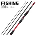 Four-section pole