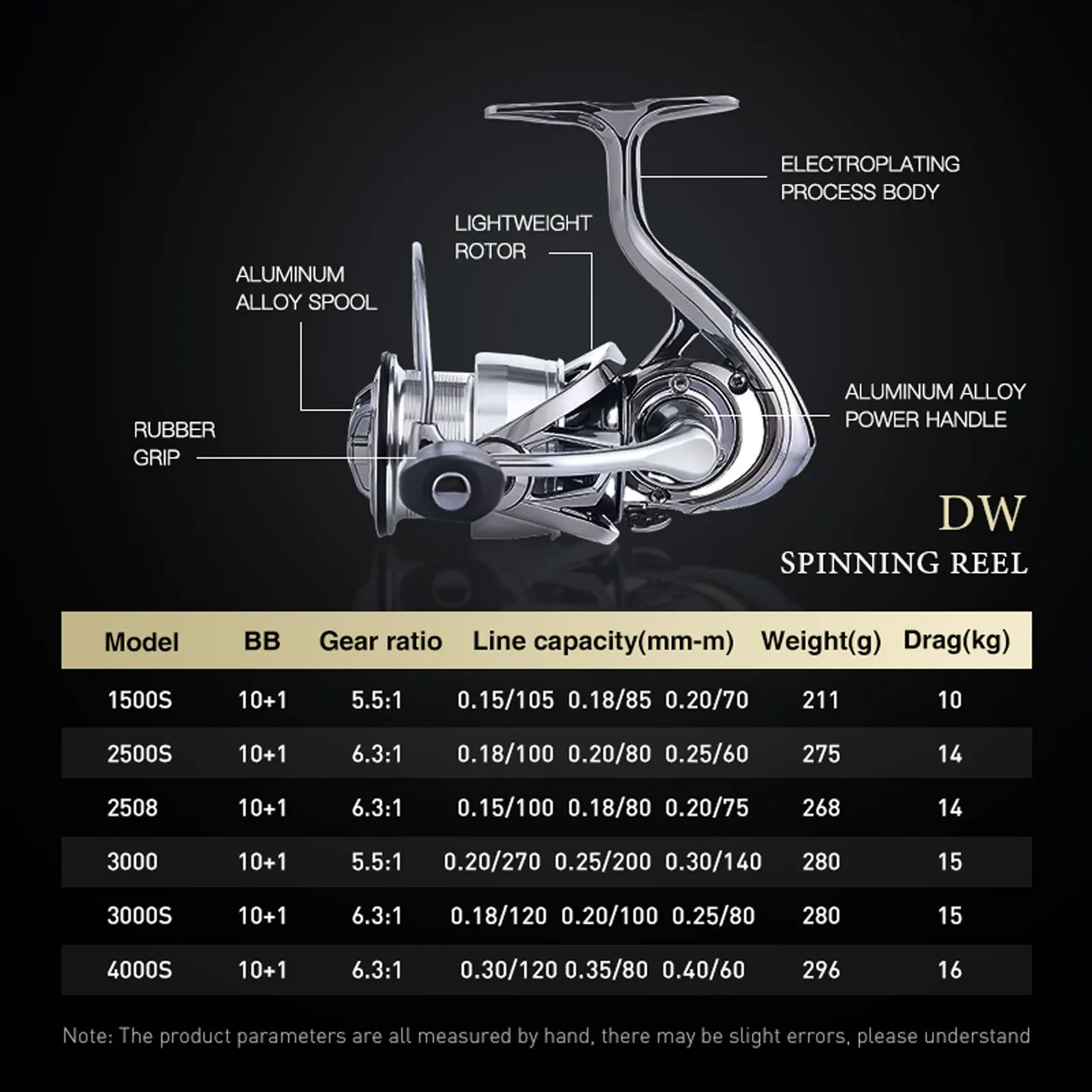 DAIWA EXIST LT-carrete de pesca giratorio de alta calidad, 10 + 1BB, 6,3: 1, 10-16kg, Molinete de arrastre para agua salada o agua dulce - imagen 2
