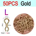 L Gold 50pcs