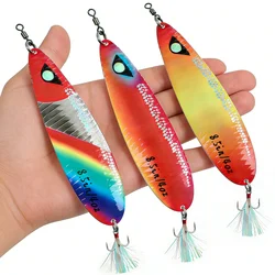 Señuelos Jigging Aguas Profundas con Jig Head Metálico Grande