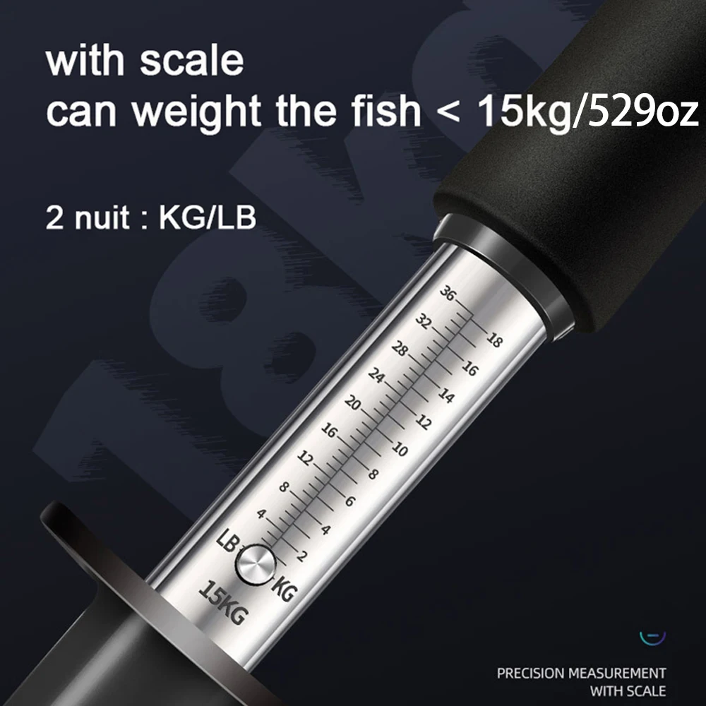 Pinza de pesca de acero inoxidable 304, controlador de pescado portátil, agarre profesional para peces, recogedor de labios, alicates plegables, equipo - imagen 5