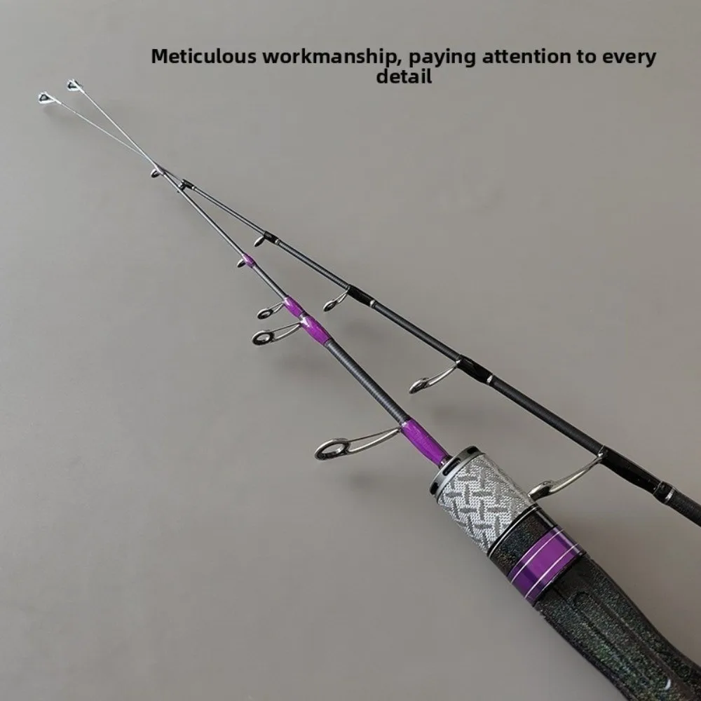 Mini varilla ultracorta afinada por UL, longitud ultracorta, tamaño Mini, Micro caña de señuelo de gusano, construcción portátil, diseño retráctil