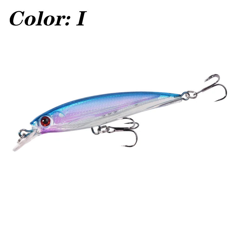 Señuelos de Pesca Jerkbait Minnow, cebo duro, Artificial para Wobbler Lucio, Carpa, lubina, Crankbaits, pesca de curricán, aparejos Swimbait, 1 pieza
