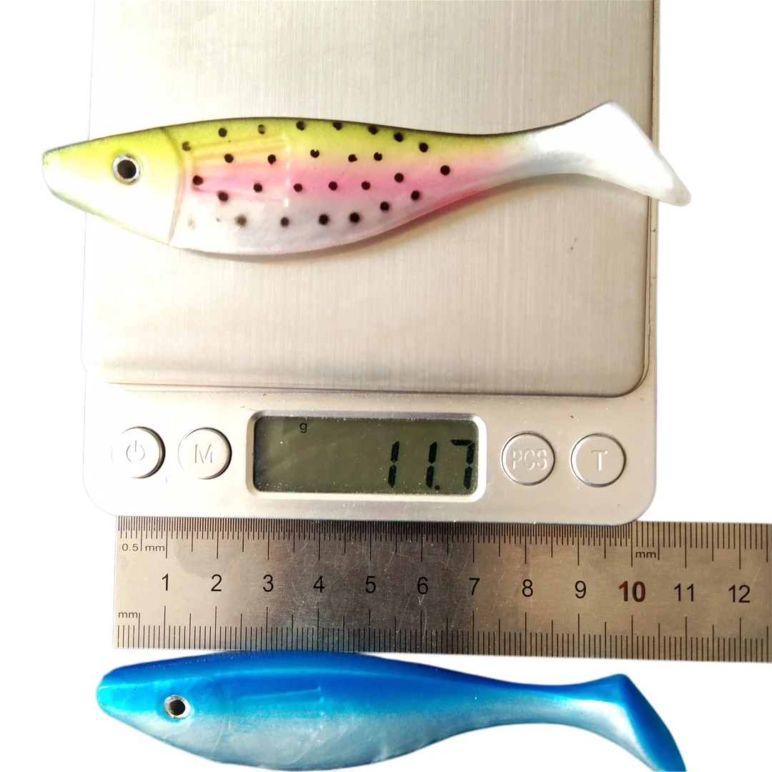 Señuelo vinilo Swolfy 11cm - Cola de paleta para lucio y lubina - imagen 3