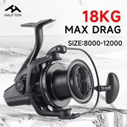 Carrete Surf Haut Ton Black 12000 – Arrastre 18 kg anti‑corrosión