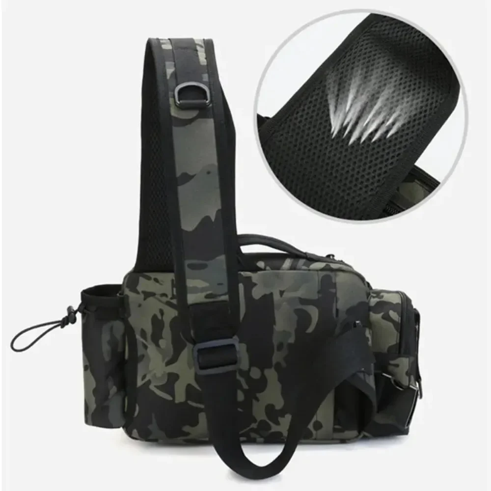 Bolsa de pesca 2 en 1 – Bandolera y riñonera para señuelos - imagen 3