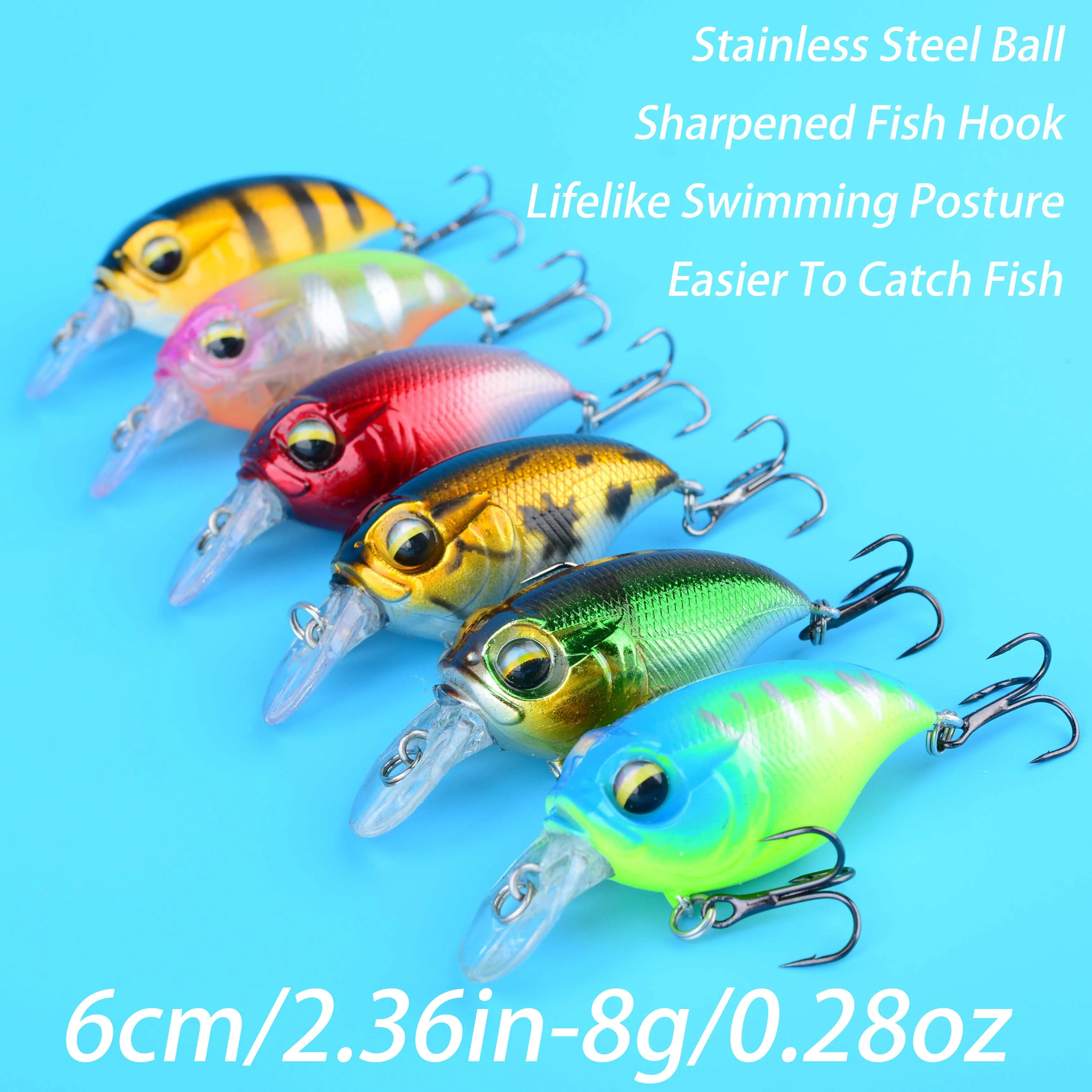 Carankbait Señuelos Minnow flotantes duros – Artificiales para pesca - imagen 2