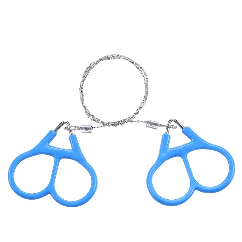 Minisierra portátil de alambre de acero inoxidable para exteriores, herramienta de supervivencia para acampar - imagen 2