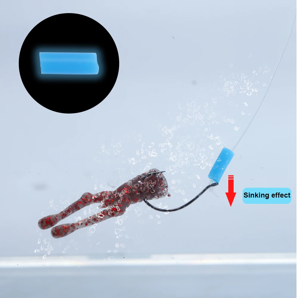 FISH KING-manguera de pesca luminosa, tubo de silicona, accesorios de aparejos de carpa, Gadgets de pesca, herramientas de aparejos de pesca, 1 paquete - imagen 5