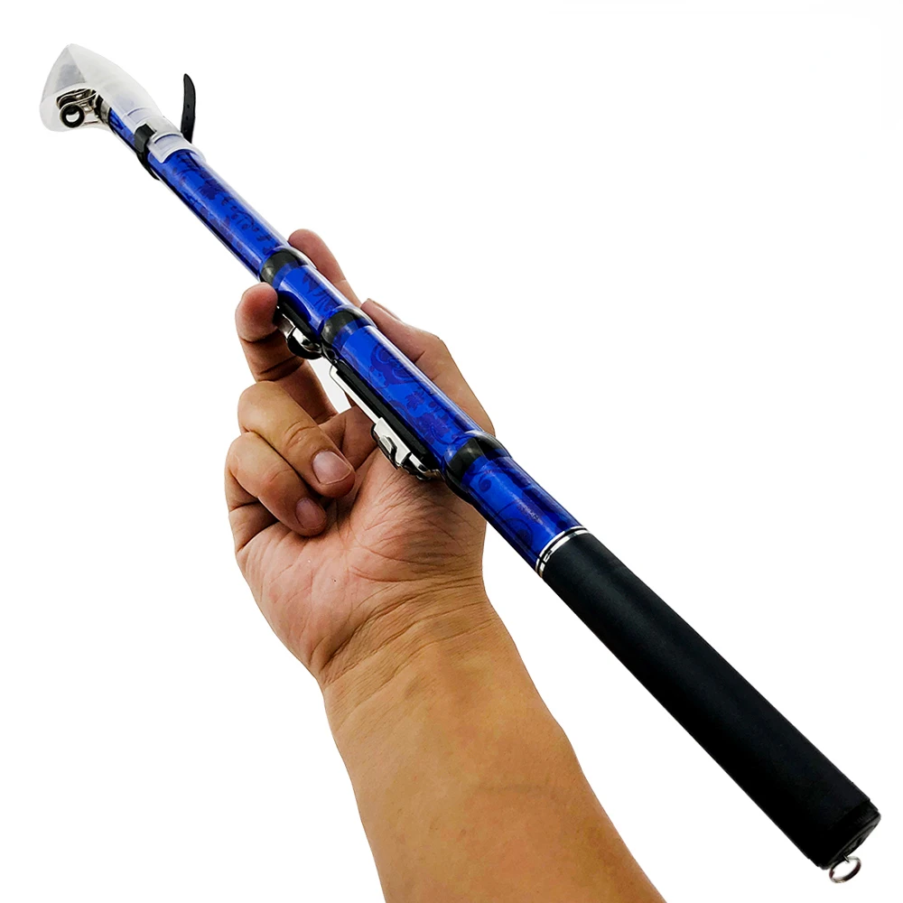 GHOTDA-caña de pescar giratoria de fibra de carbono, cebo flotante telescópico de 3-25G, 1,5 M, 1,8 M, 2,1 M, 2,4 M, 2,7 M, 3,0 M - imagen 5