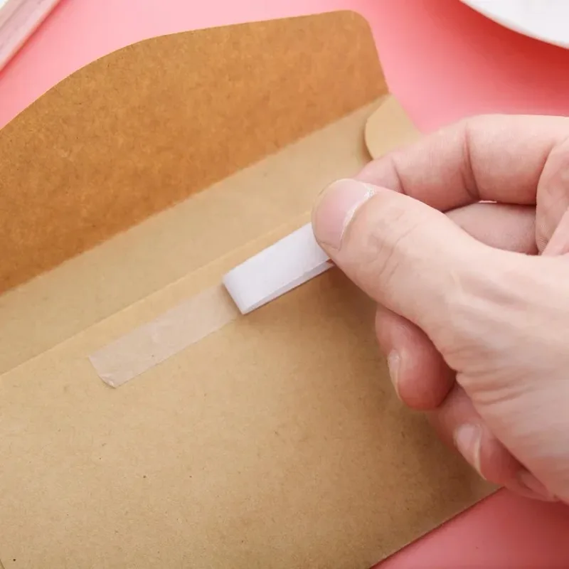 Cinta de doble cara blanca súper fuerte - Adhesivo para manualidades y cuadernos - imagen 4