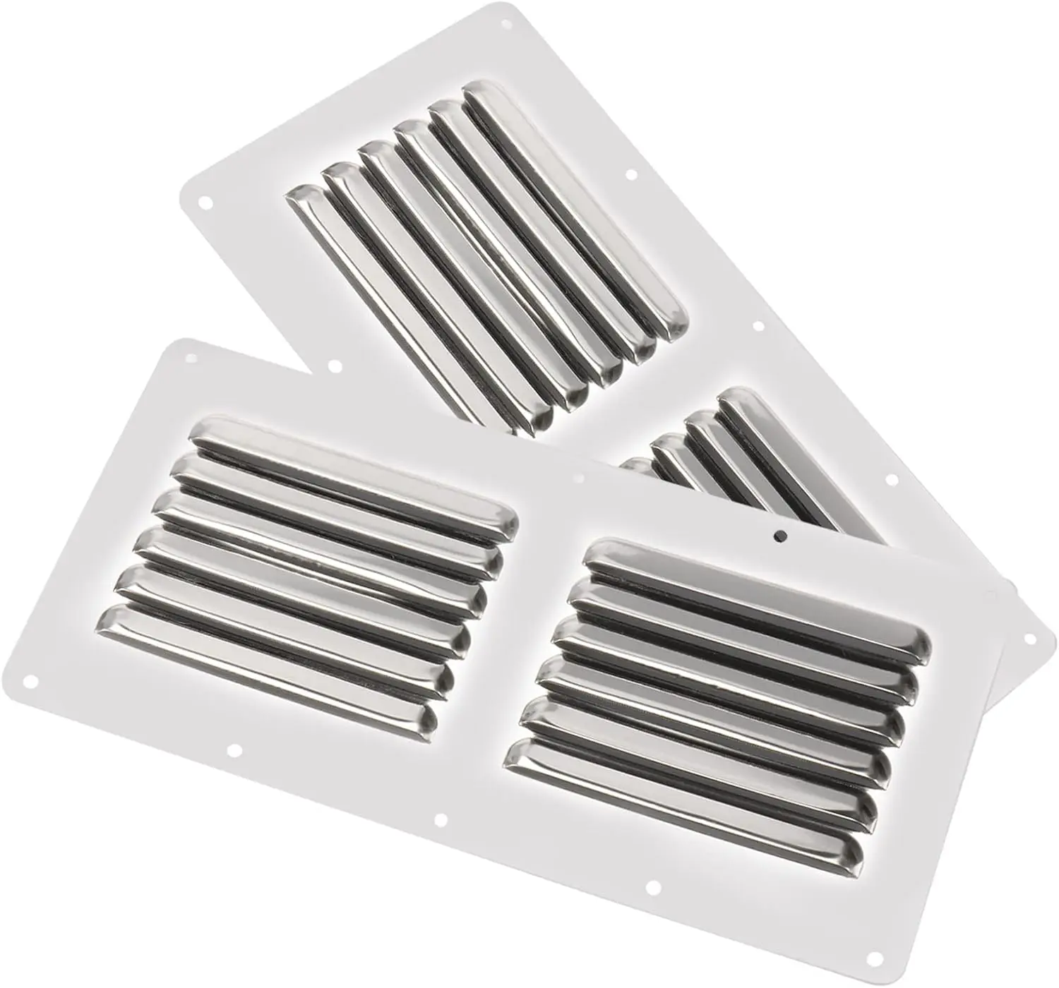 Rejilla ventilación rectangular acero inoxidable marino - imagen 4