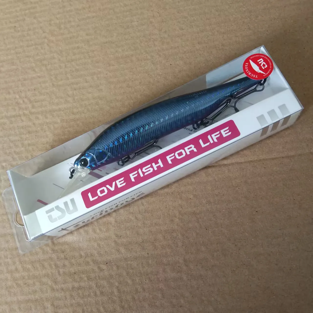 TSURINOYA 115SP suspendido Minnow Jerkbait 115mm 17,2g AURORA sistema de peso de tungsteno cebo duro Artificial señuelo de pesca profesional - imagen 2