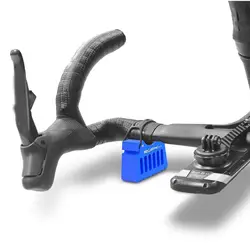 Soporte de Reparación de bicicletas de liberación rápida, soporte de manillar delantero Universal ajustable, soporte de bicicleta invertido antideslizante, 1 par