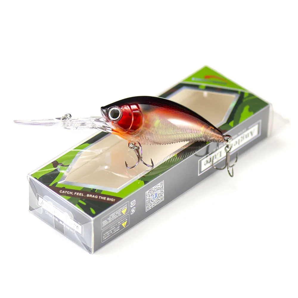 Señuelos de pesca Countbass 3D Deep Crankbaits 70 mm 2-3/4" 21 g 47/64 oz. Buceo 3,5-4,5 m Señuelo duro flotante Azión oscilante
