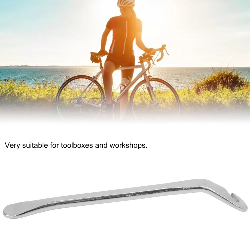 Palancas desmonta neumáticos de bicicleta de acero curvadas premium 11,5 cm - imagen 4