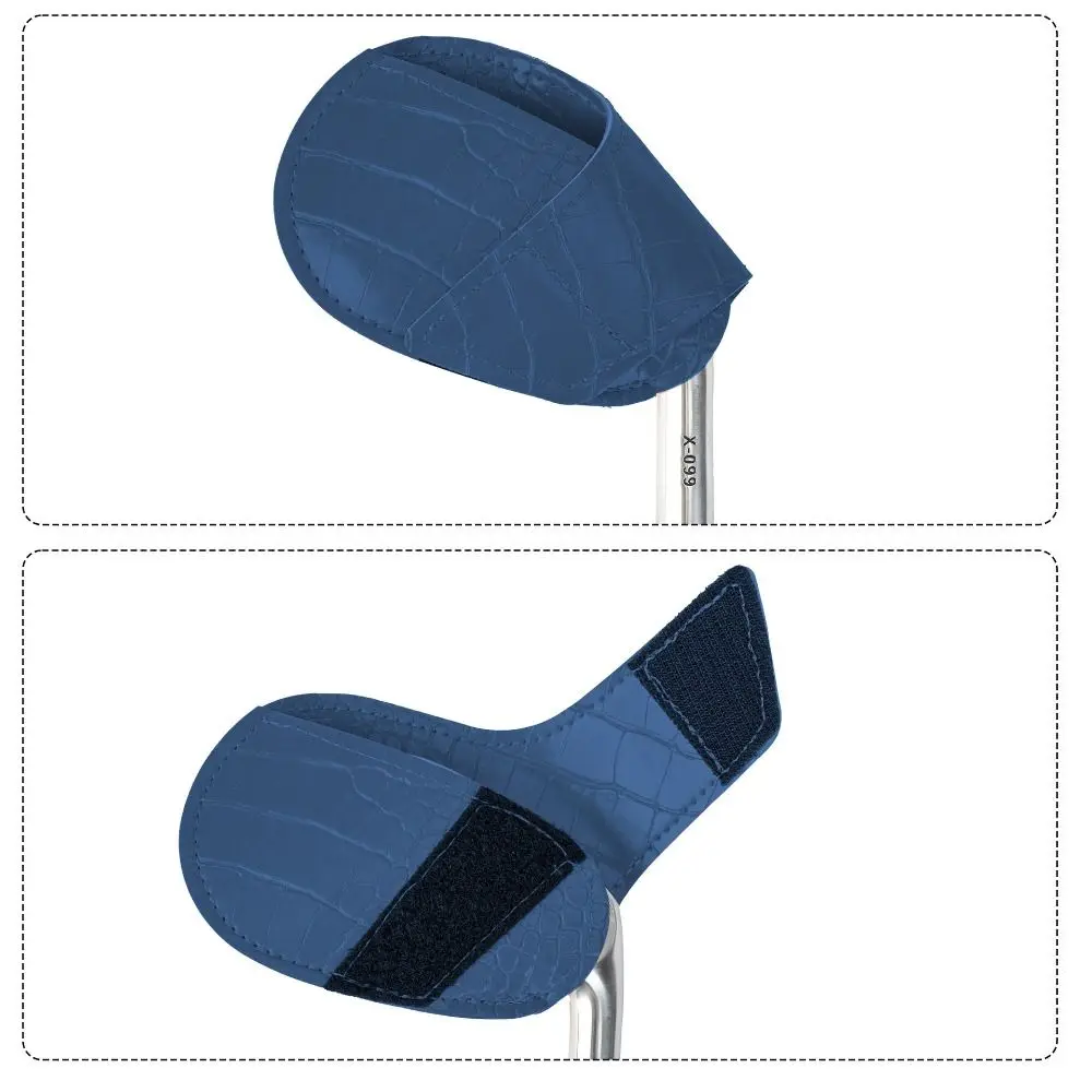 Funda para palos de golf de cuero PU con estampado cocodrilo - imagen 5