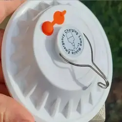 Luces LED de Camping ABS, lámpara de tienda impermeable recargable de alto Lumen con gancho, linterna de carga portátil para acampar, equipo de Camping