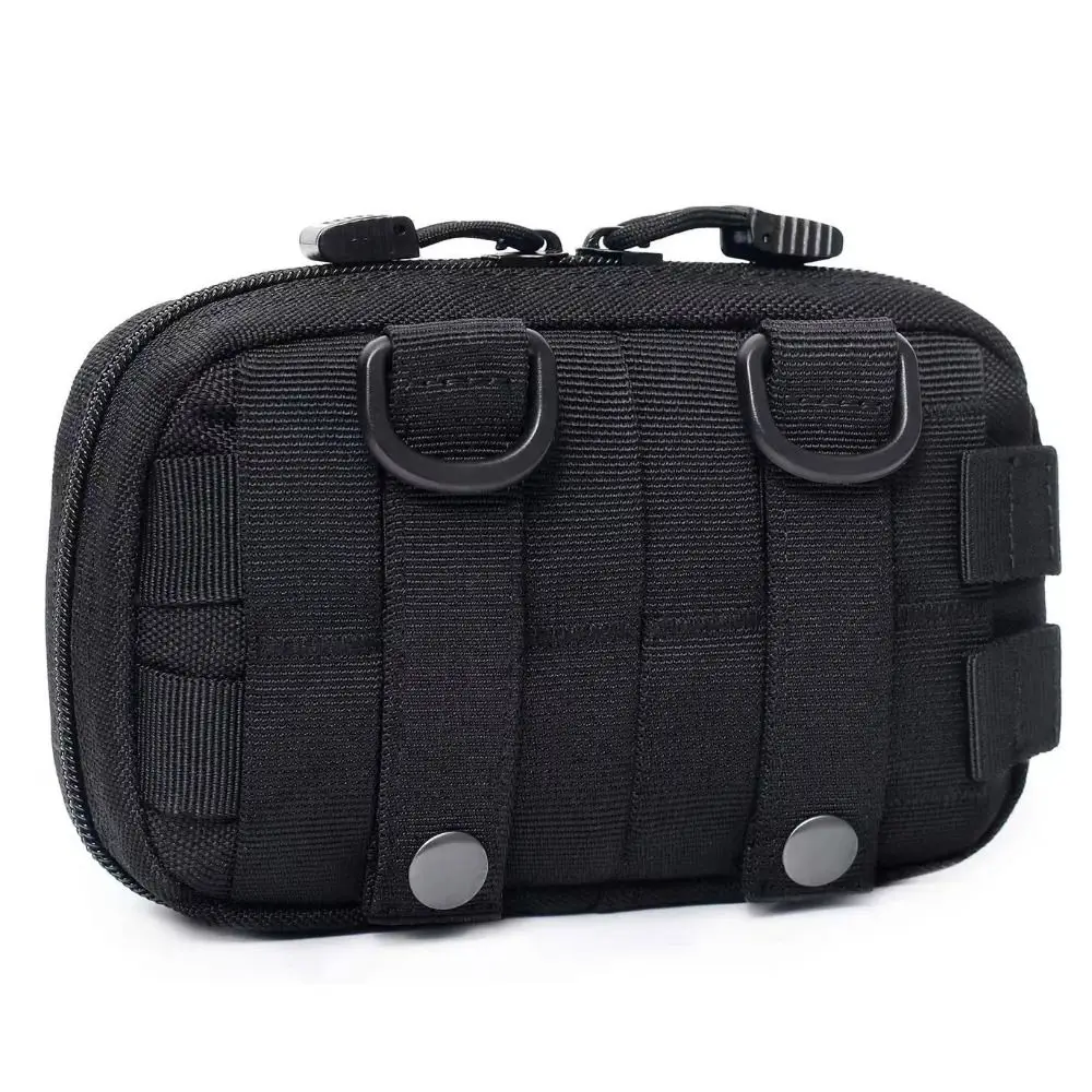 Molle riñonera de tela Oxford 600D, bolsa de cinturón de escalada de gran capacidad, multifuncional, multicapa, bolsa de cinturón deportivo para correr - imagen 2