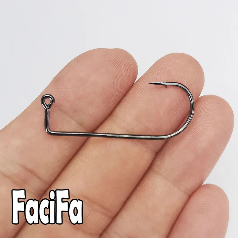 100 Uds. Plantilla de 90 grados para atar moscas, alambre fuerte, anzuelo de agua dulce y salada, plantilla de pesca Aberdeen, tamaño 6 4 2 1 1/0 a 4/0 # - imagen 4