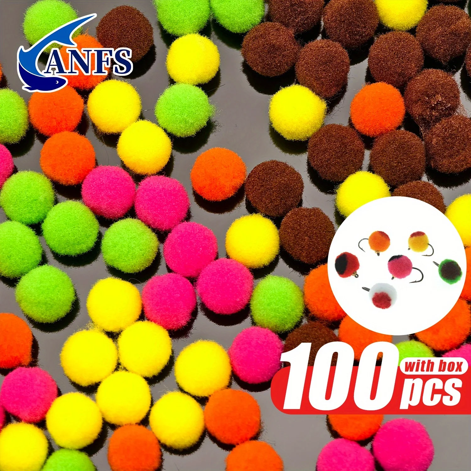 ANFS Pupa Midge Fuzz – Material para moscas artificiales - imagen 2