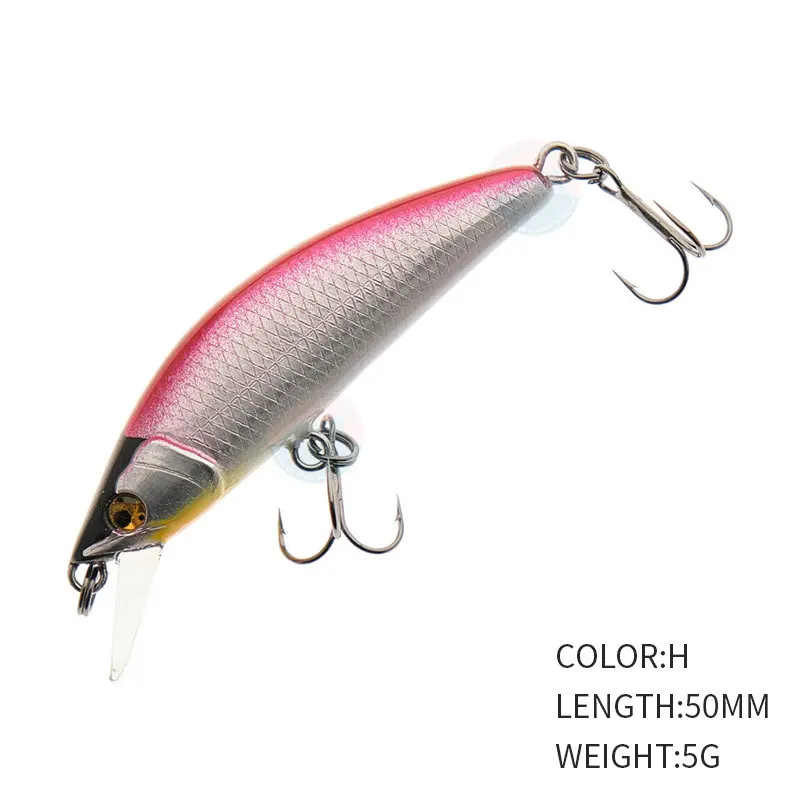 Minnow sink water sub trucha stream pez mandarín dummy minnow Top fishing gear, buen ayudante de pesca utility - imagen 5