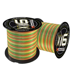 2025 nuevo YGK X16 hebra 300 m/500 m Japón PE trenzado súper fuerte línea de pesca Japón PE línea trenzada línea de pesca flotante