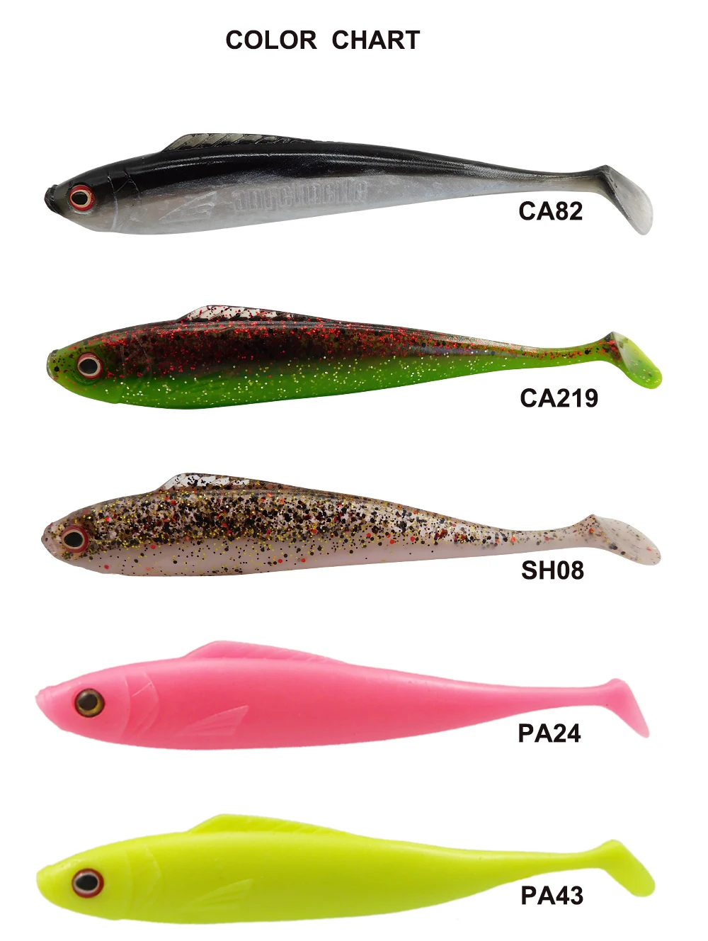 KESFISHING nuevo Kauli Shad 135mm 160mm señuelos grandes cebos de plástico blando Artificial Pesca Swimbait Bass Pike Pesca en el mar - imagen 4