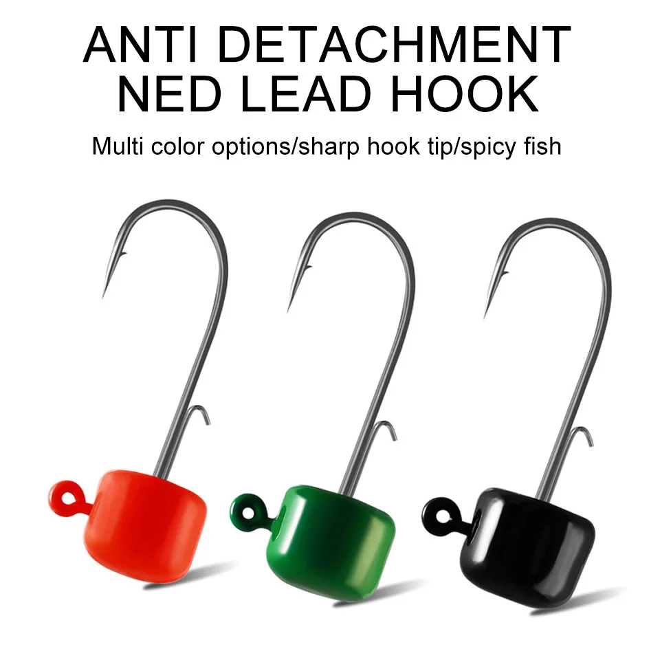Walk Fish Jig Head – Vinilo anti-desconexión para insectos - imagen 5