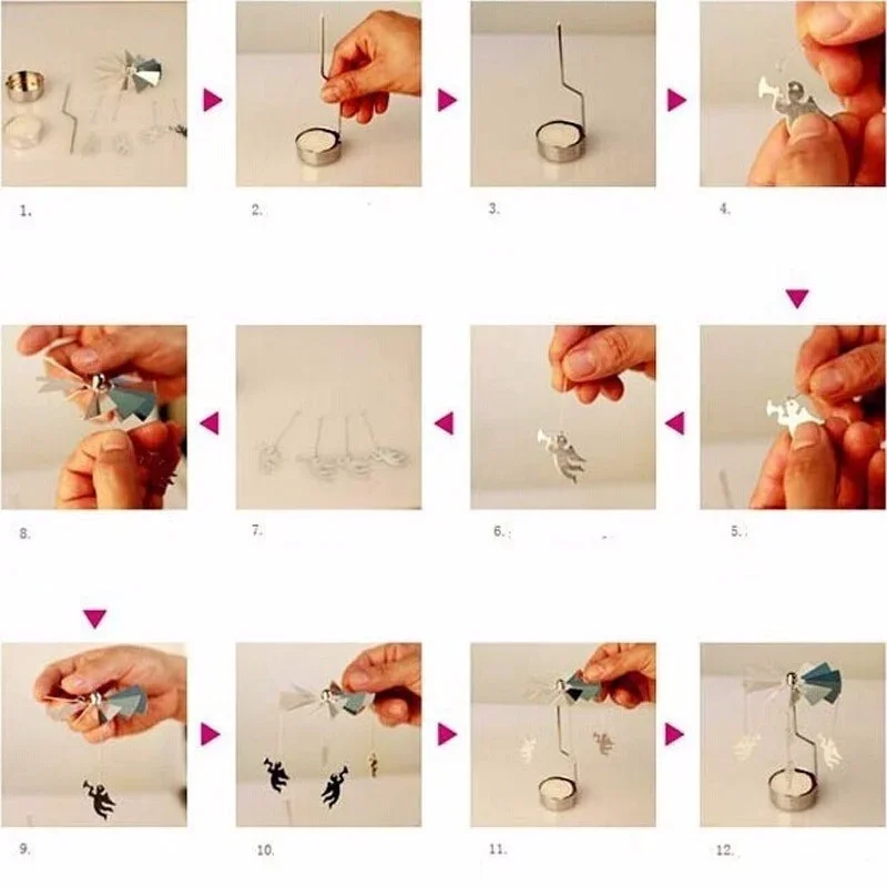 Cree una hilandera fascinante de viento de metal artesanal para su hogar u oficina