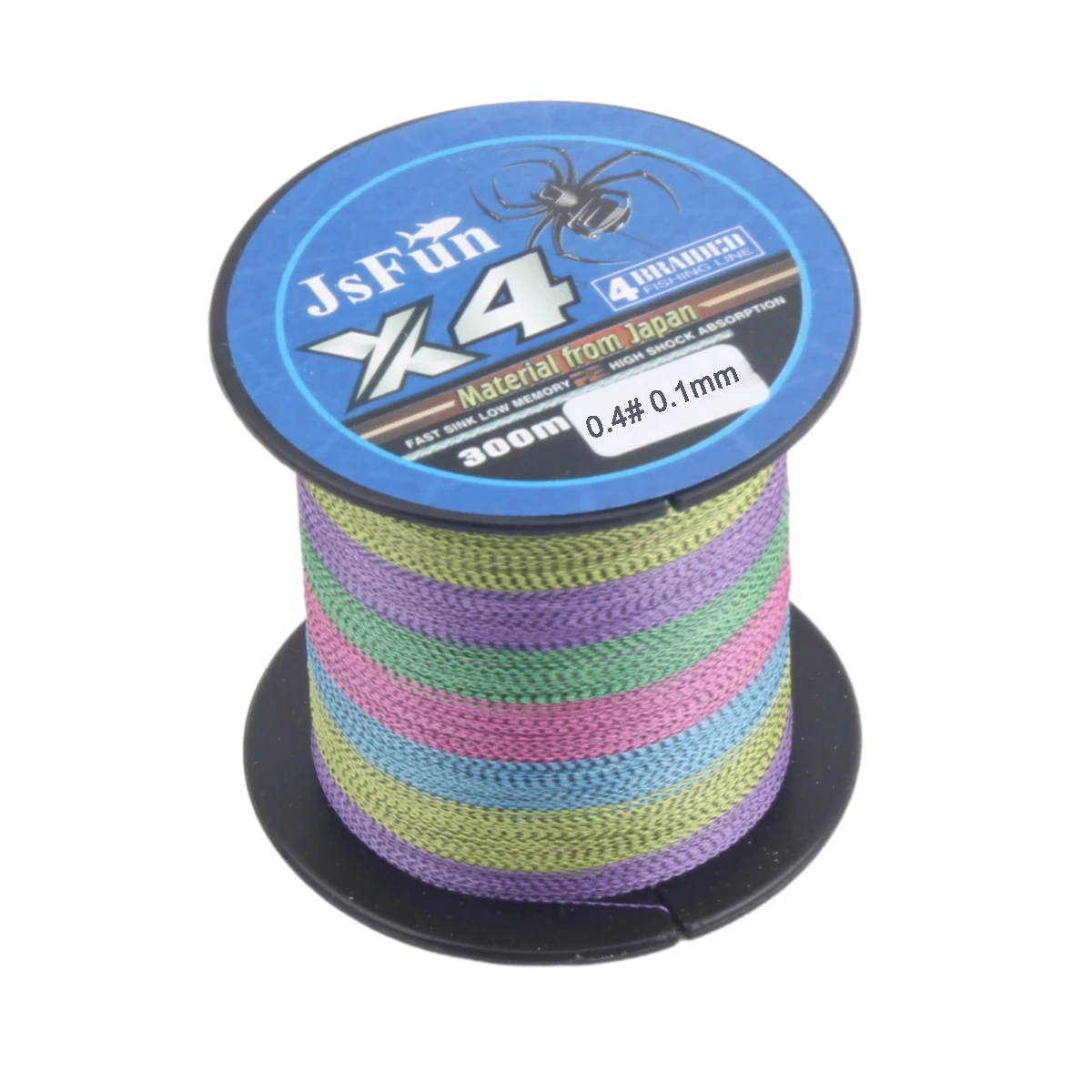 Línea de pesca de PE trenzada de 300M, multifilamento, 5,6-34.7LB, equipo de pesca de carpa - imagen 4