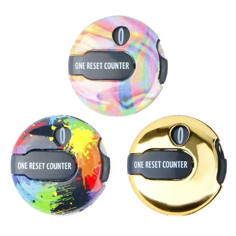 Mini contador de tiempos de Golf con Clip, contador de disparos de Golf, contador de puntuación elegante, táctil, restaura a 0 golpes - imagen 2