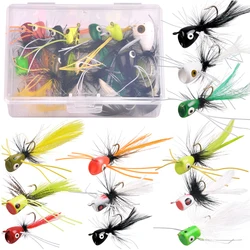 Poppers Topwater de espuma para lubina, trucha y salmón