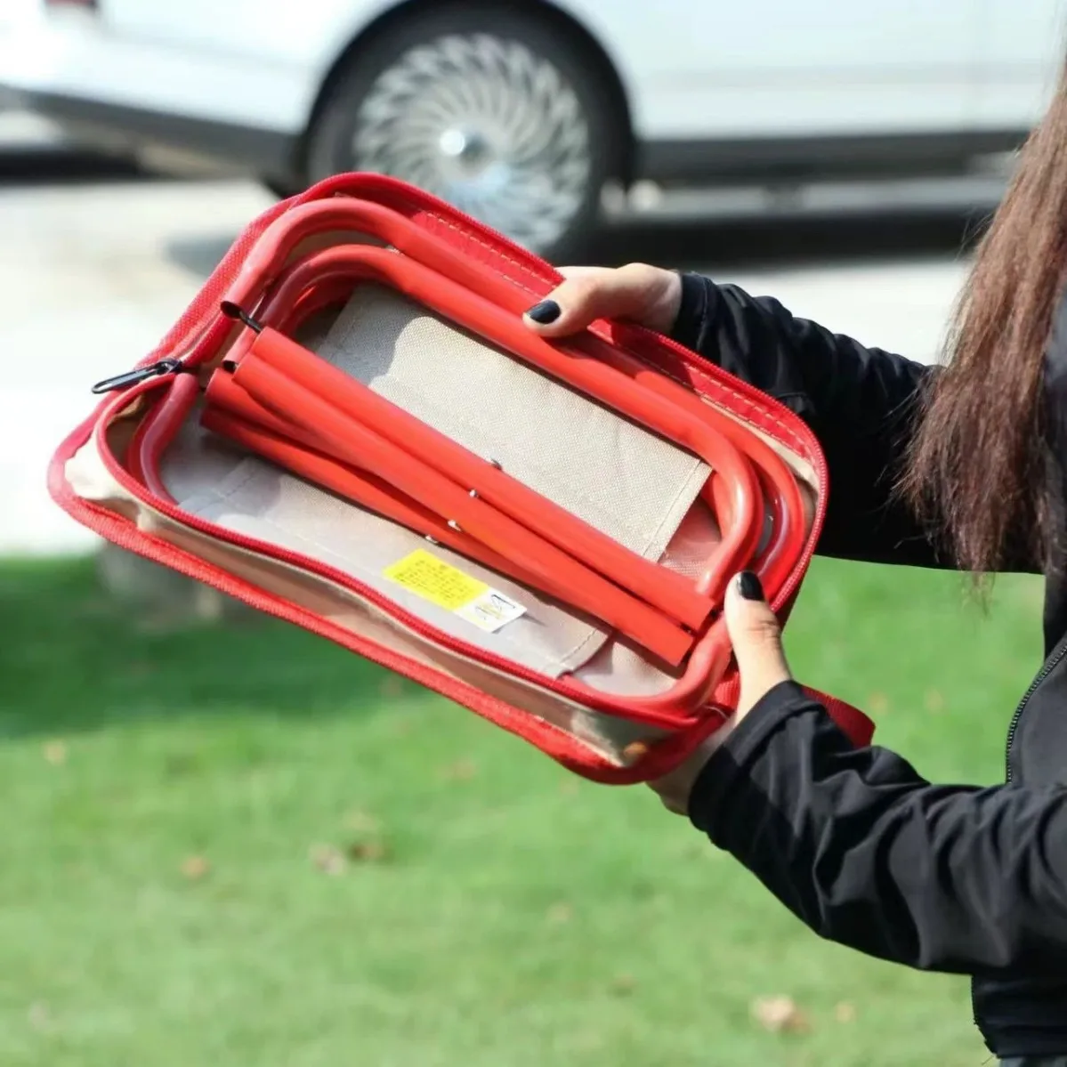 Silla plegable portátil para exteriores, taburete compacto para pesca, Camping, viajes, marco de aluminio ligero, silla de pesca antideslizante