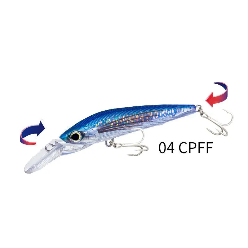 Señuelo de pesca de peso pesado, cebo Artificial de 140mm, 49g, Jerkbaits, Wobbler duro, BKK - imagen 3