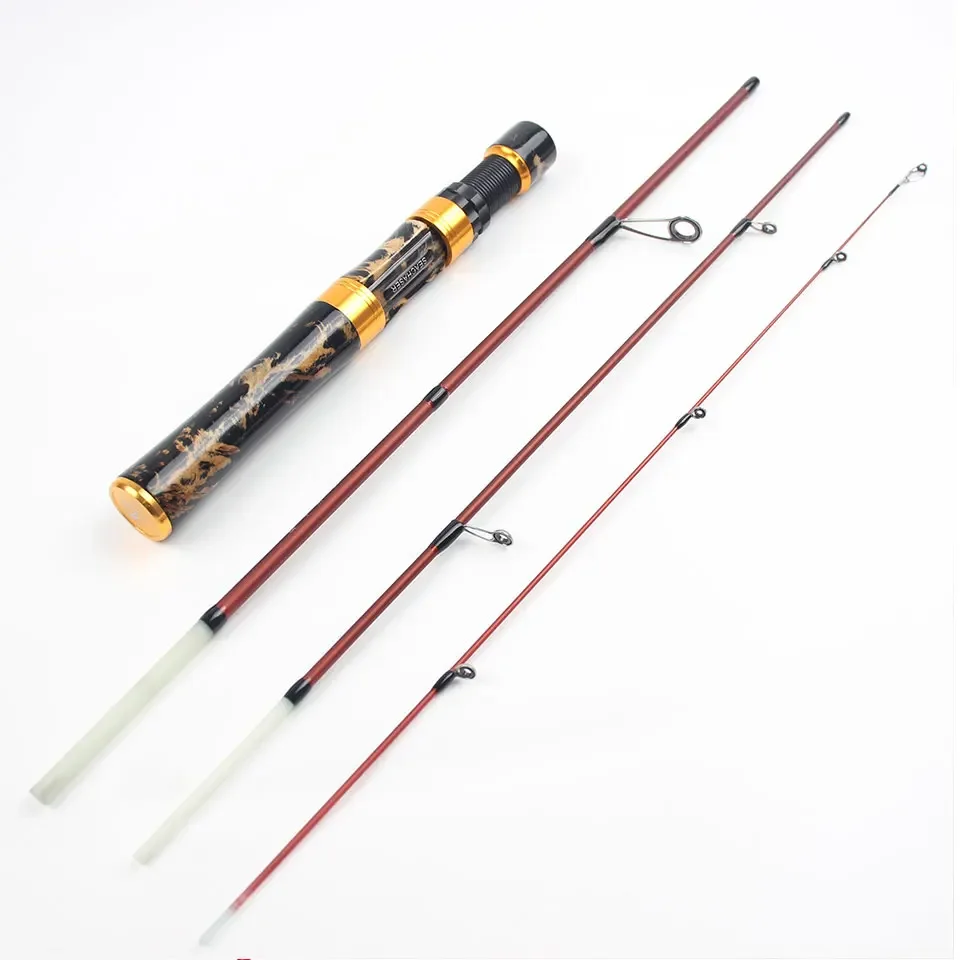 Caña de tirachinas de agua dulce de carbono, agarre cómodo y ligero, Control preciso, portátil para pesca en movimiento, imprescindible para pescadores - imagen 3