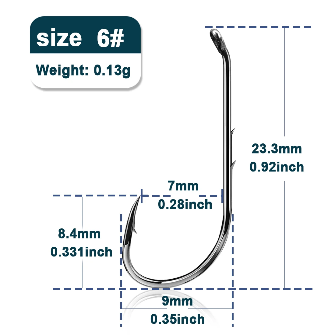 Size-6 Gap-7mm