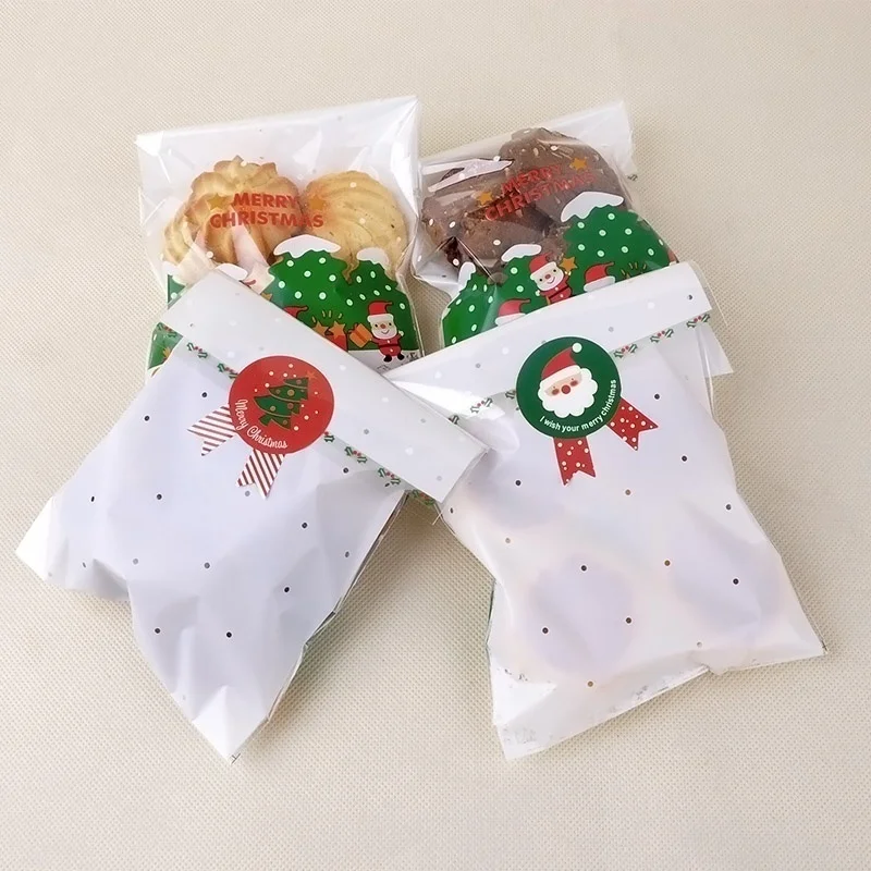80 unids/set etiqueta navideña pegatina de papel paquete pegatinas de sellado para galletas dulces nueces paquete árbol de Navidad muñeco de nieve regalo - imagen 3