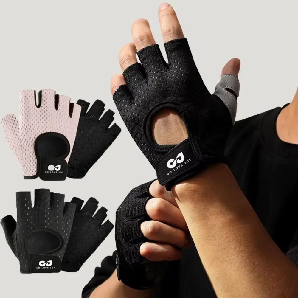 Guantes ciclismo transpirables antideslizantes medio dedo protección - imagen 5