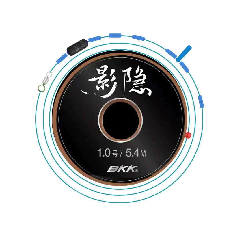 BKK-línea de pesca con acabado, conjunto de línea principal, atado genuino, Taiwán, combinación de acabado para pesca - imagen 5