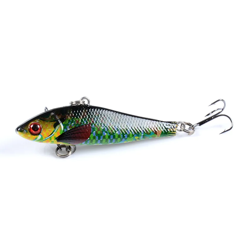 Luya-Cebo pintado sumergido, VIB, capa de natación completa, biónico, 6,5 cm/8,5g, cebo duro de plástico, perca, carpa negra - imagen 3