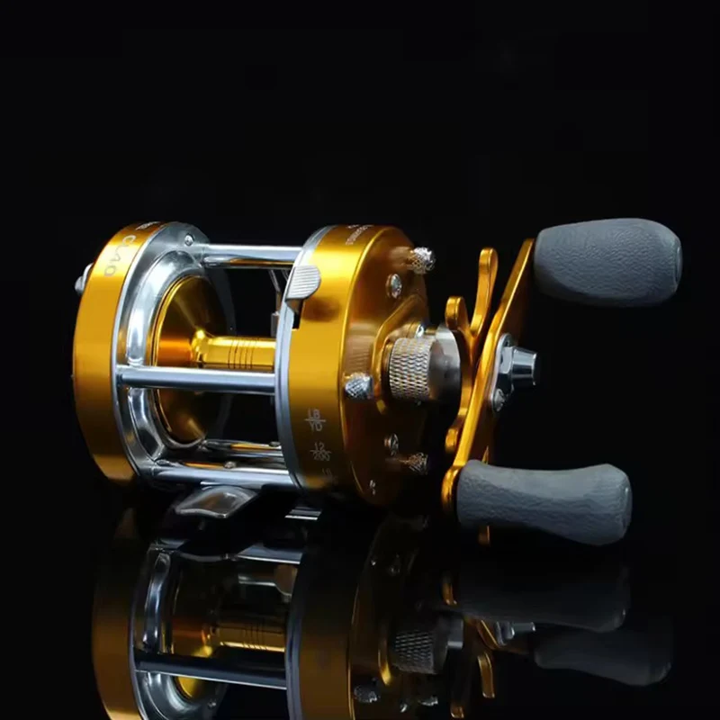 WEIHE-carrete de arrastre de pesca con mango de potencia cerrado, serie CL40, superventas - imagen 2