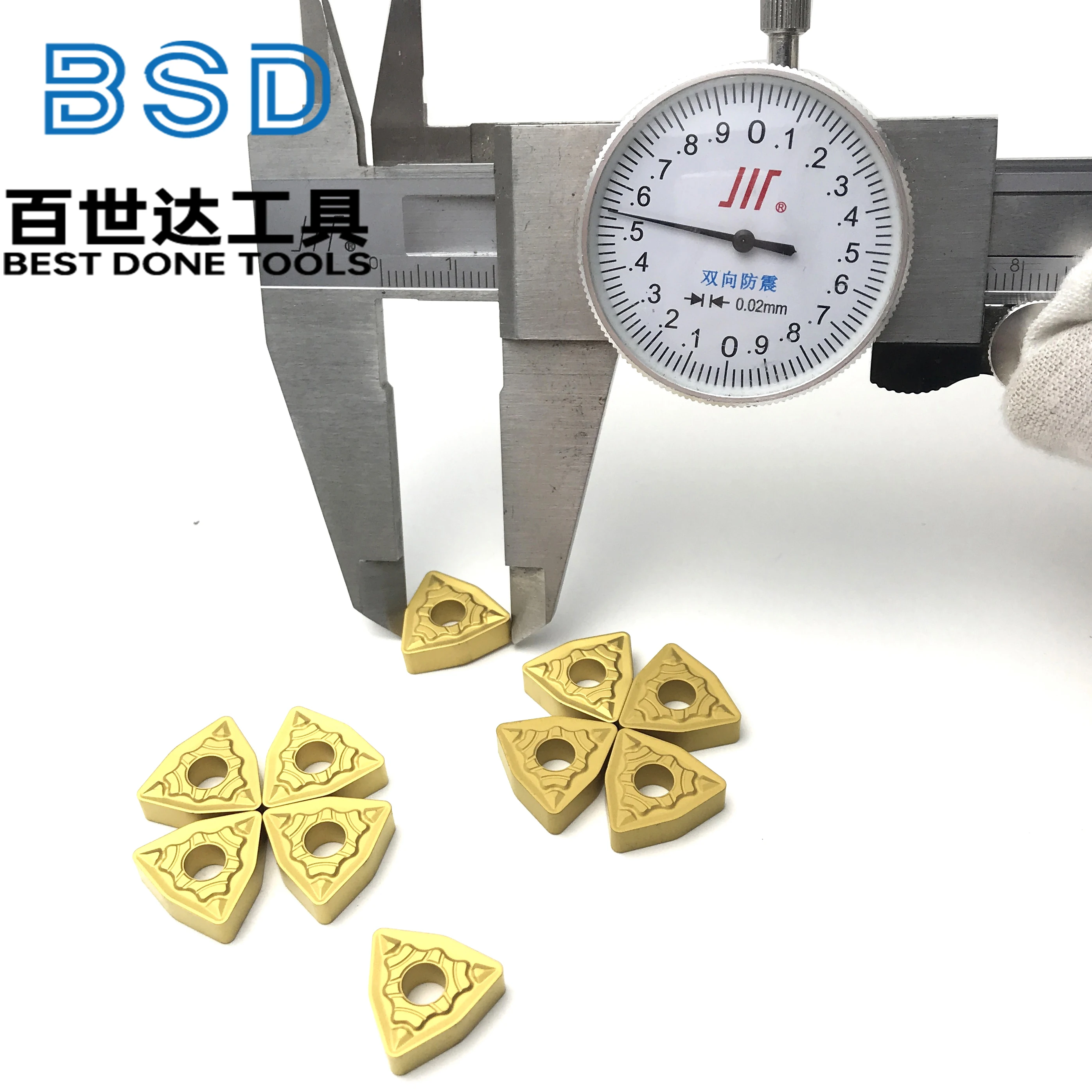 Inserto de carburo WNMG080412EM wnmgherramientas de torneado, mecanizado rugoso, cortador de torno CNC, placa de hoja de 10 piezas - imagen 5