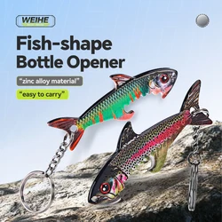 Señuelo de pesca con abridor de hierro tipo B, resistente multifuncional