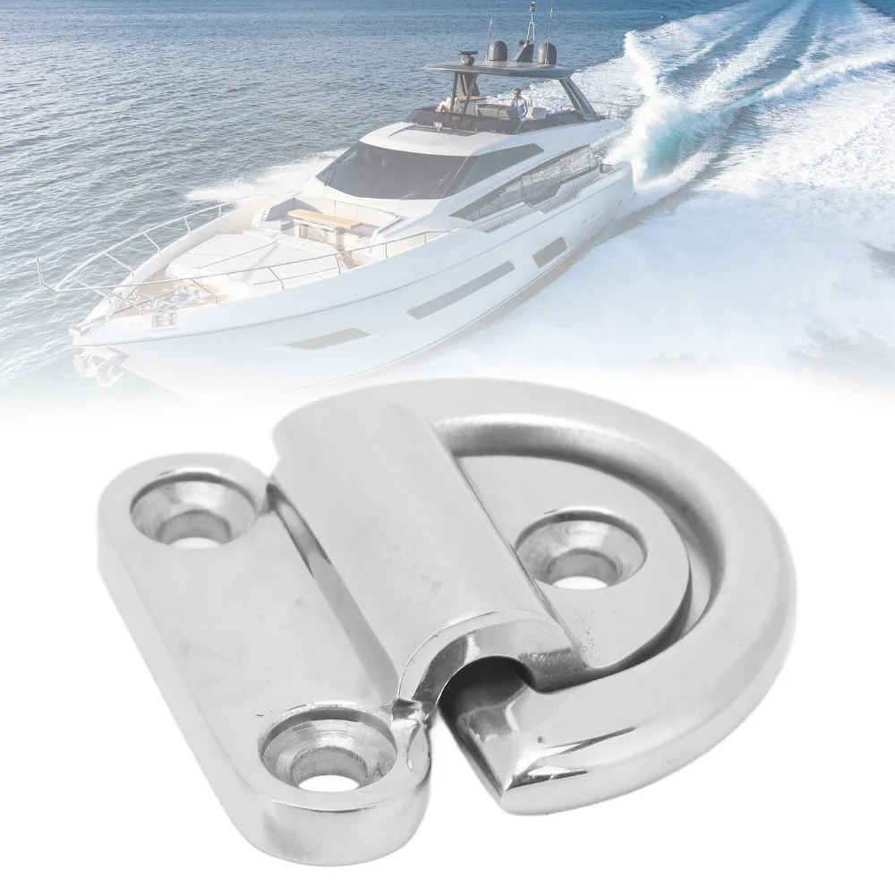 Anillo de sujeción plegable de acero inoxidable 316 tipo D marino - imagen 5