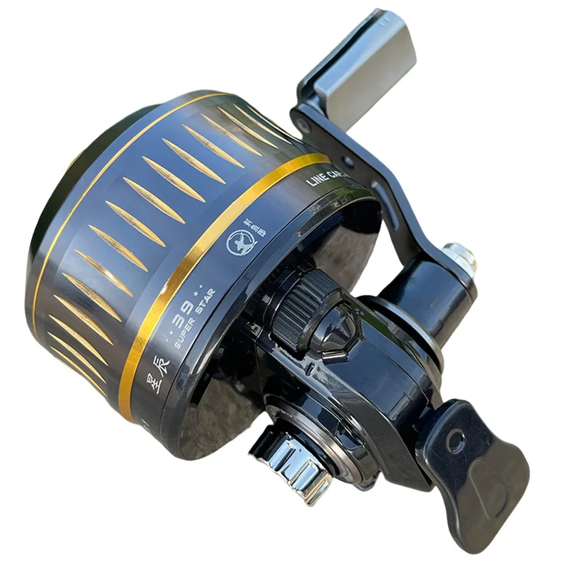 Carrete de pesca de alta calidad, relación de velocidad 3,1: 1, rueda de catapulta, arpón de tiro cerrado, carrete de dardos, accesorios de pesca para caza al aire libre