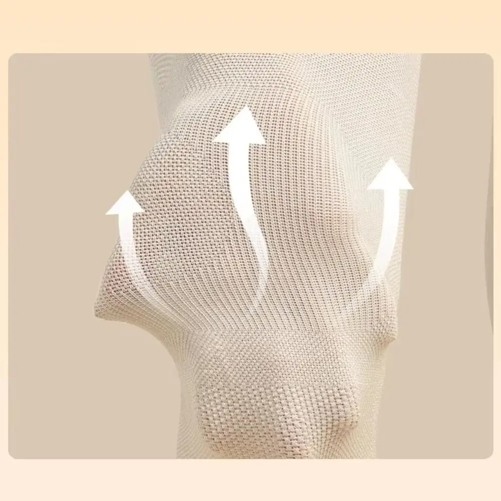 Nuevas rodilleras deportivas de algodón, almohadillas elásticas de soporte elásticas desnudas, negras y grises, equipo de compresión para Fitness al aire libre - imagen 5